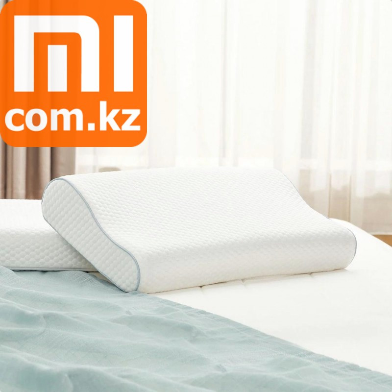 Подушка c "памятью" Xiaomi Mi 8H three curve neck memory cotton pillow H1. 100% Латекс. Оригинал. Арт.5577 - фото 1 - id-p50160110