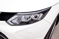 Накладки на передние фары Nissan Qashqai 2014-, фото 2