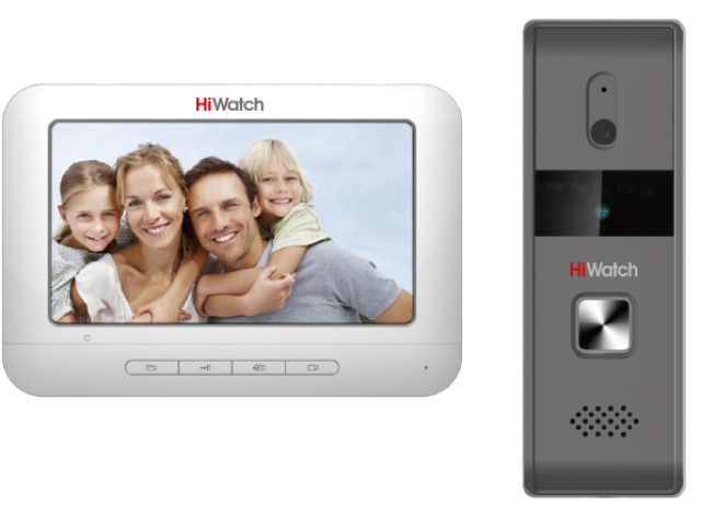 Комплект видеодомофона DS-D100KF HiWatch