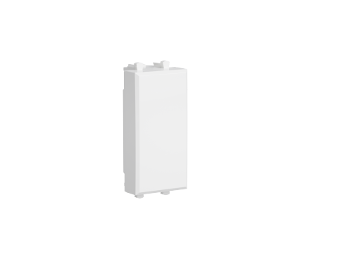 Заглушка модульная, "Avanti", "Белое облако", 1 модуль - фото 1 - id-p71340569