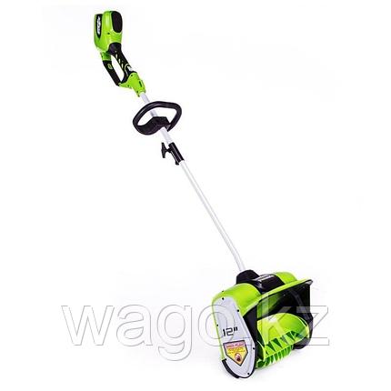 Снегоуборщик аккумуляторный Greenworks GD40SSK6, 40V, ширина 30 см, (1хАКБ 6 А.ч и ЗУ), фото 2