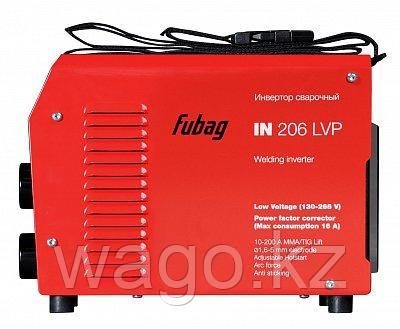Сварочный инвертор, сварочный аппарат, FUBAG IN 206 LVP, 10-200А, 220В, MMA/TIG, Франция, фото 2