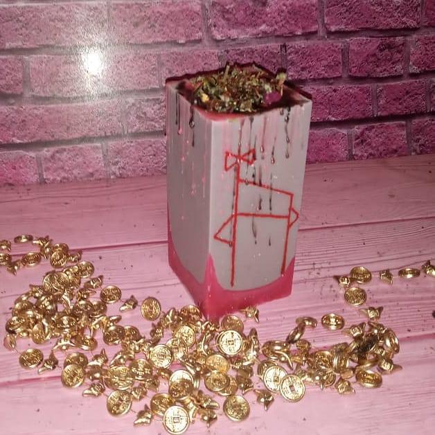 Магическая Свеча Став "Решение проблем" (Слоник)