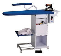Гладильные столы с парогенератором и утюгом