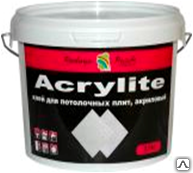 Клей для потолочных плит акриловый "acrylite" 1,2 кг - фото 1 - id-p71350082