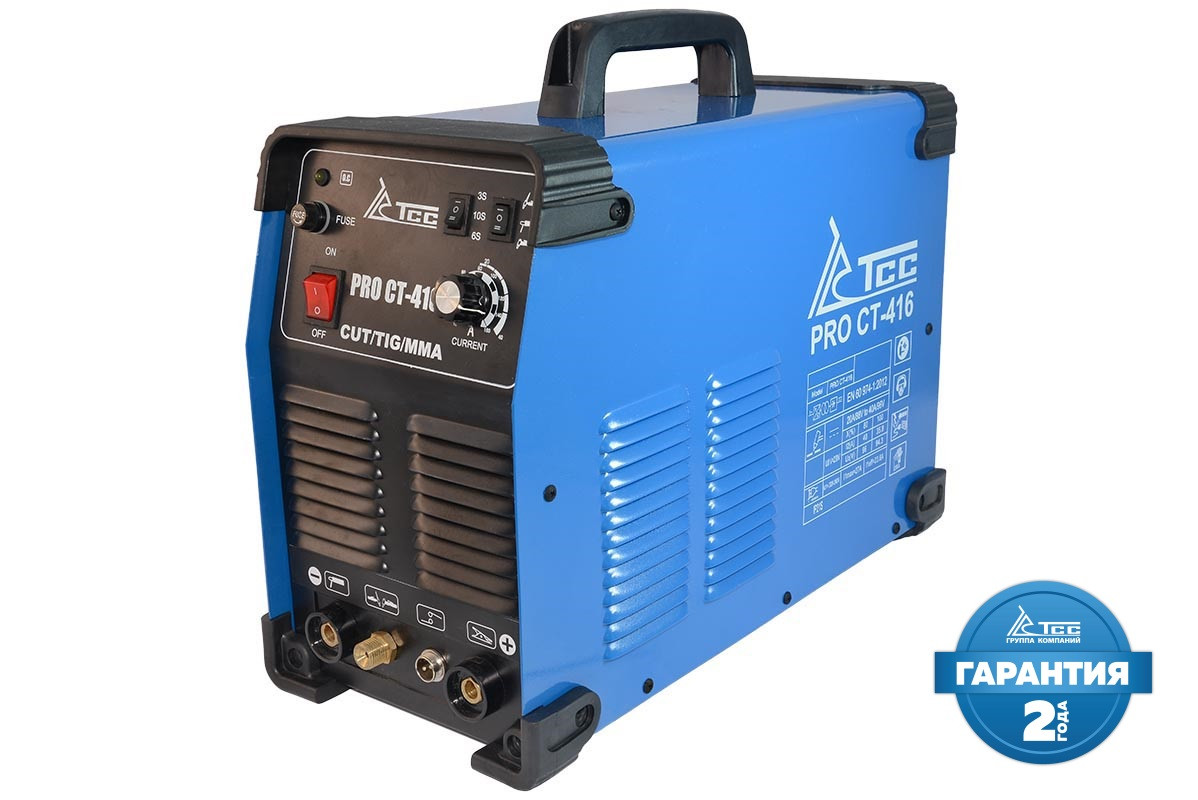 МНОГОФУНКЦИОНАЛЬНЫЙ СВАРОЧНЫЙ АППАРАТ, TSS PRO CT-416