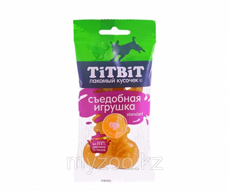 Tit Bit,Тит Бит Съедобная игрушка косточка с индейкой,для мини пород