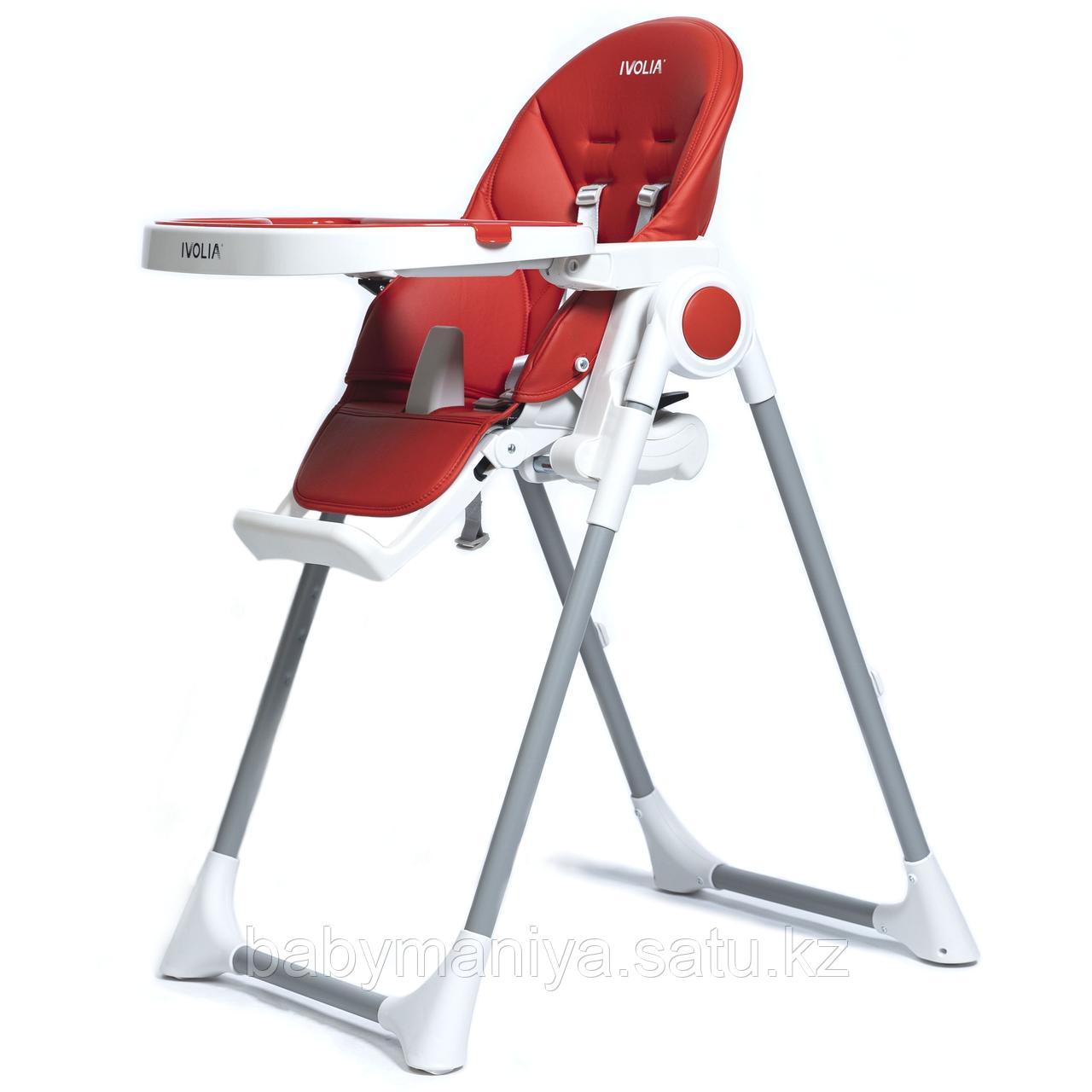 Стульчик для кормления iLovi Red с колесами