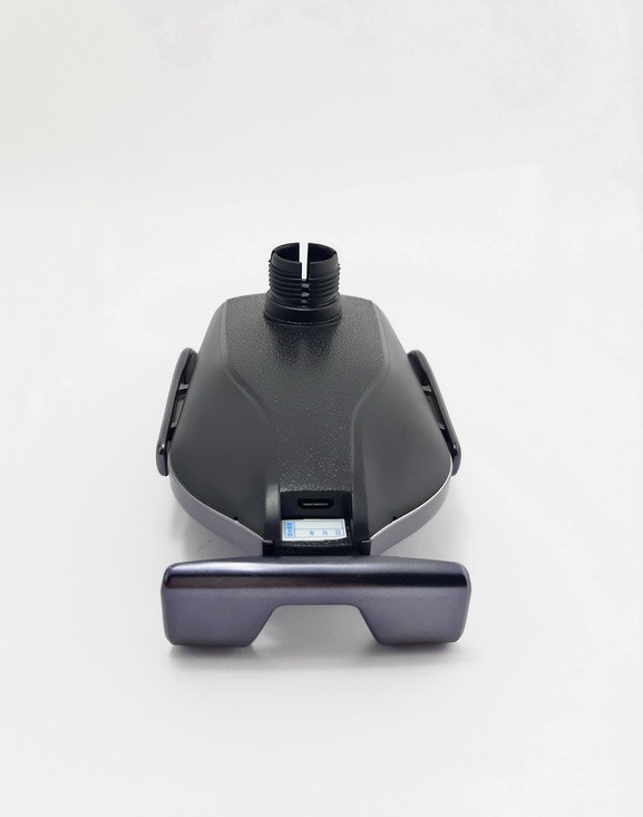 Автомобильная беспроводная зарядка-держатель с сенсорным датчиком Smart Sensor Car Wireless R1 2 in 1 silver - фото 4 - id-p71365404