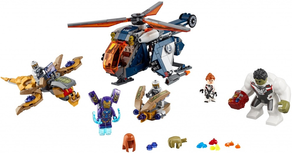 76144 Lego Super Heroes "Мстители Финал" Спасение Халка на вертолёте, Лего Супергерои Marvel - фото 2 - id-p69844598