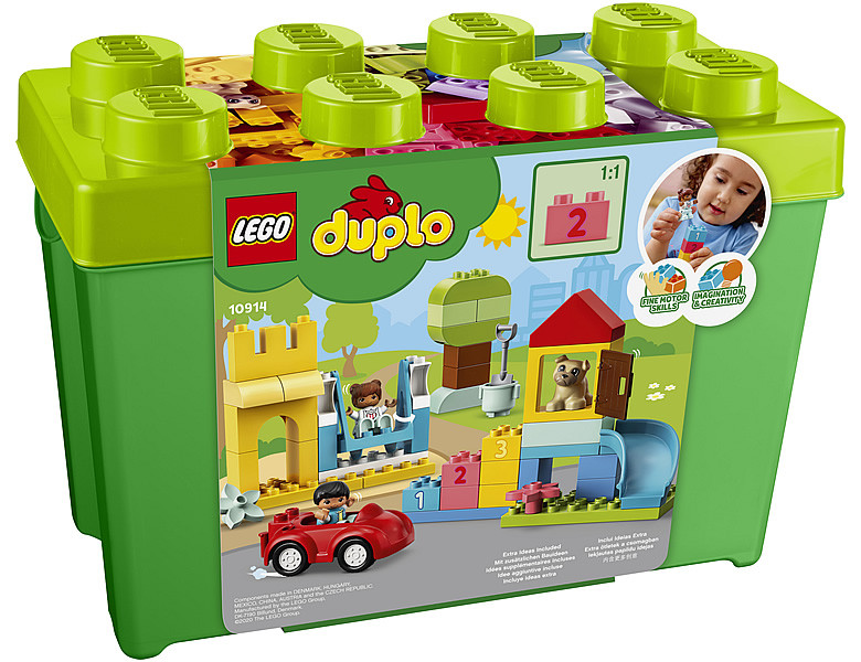 10914 Lego Duplo Большая коробка с кубиками, Лего Дупло - фото 2 - id-p70051754