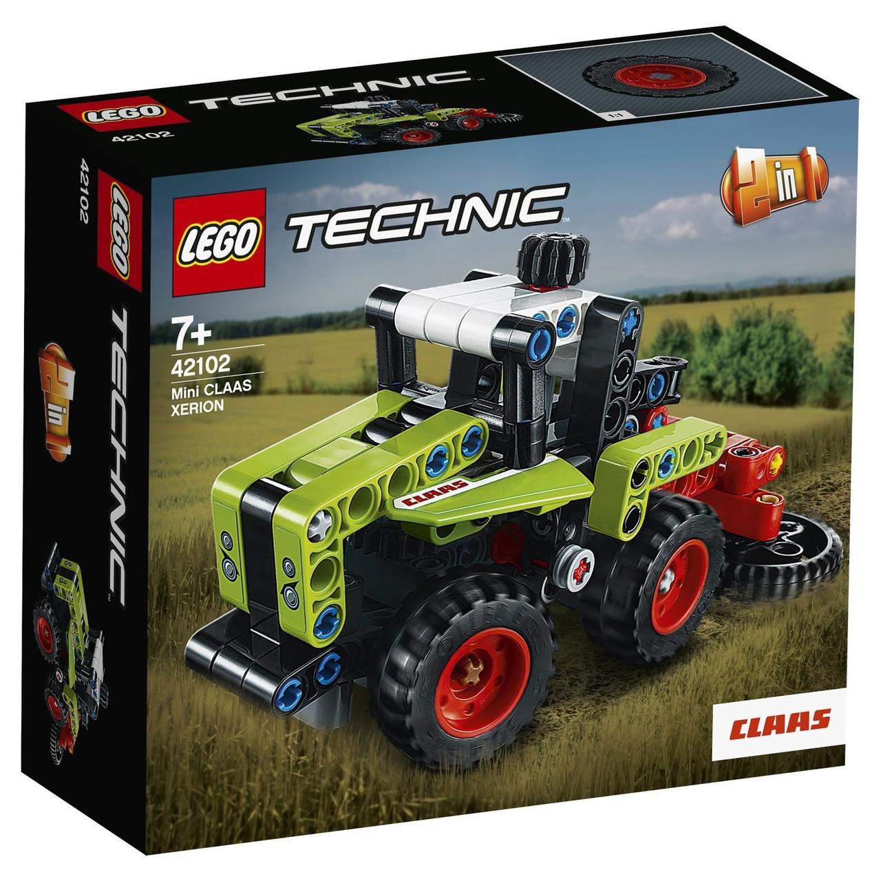 42102 Lego Technic Трактор Mini CLAAS XERION, Лего Техник