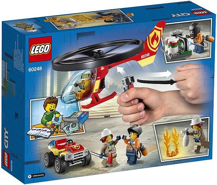 60248 Lego City Пожарный спасательный вертолёт, Лего Город Сити - фото 2 - id-p71180601