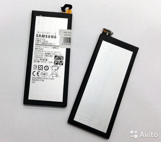 Заводской аккумулятор для Samsung Galaxy J7 J700 (EB-BJ700BBC, 3000 mah)