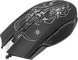 Defender 52190 Мышь проводная оптическая Ghost GM-190L игровая USB, черный, 6 кнопок, 800-3200dpi, фото 4