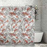 Штора для ванной комнаты Доляна «Джунгли», 180×180 см, EVA, фото 2
