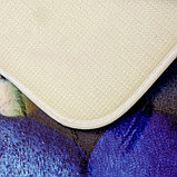 Набор ковриков для ванны и туалета Доляна «Камни», 2 шт, 38×45, 43×73 см, фото 3