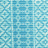 Коврик для ванной комнаты 0,65х15 м "Квадраты" цвет голубой, фото 2