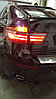 Оригинальные фонари Black Line на BMW X6 E71, фото 4