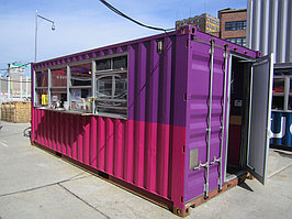 Торговые павильоны из контейнеров на базе 20 или 40 фут.