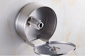 Диспенсер c универсальной втулкой антивандальный для туалетной бумаги Джамбо металлический