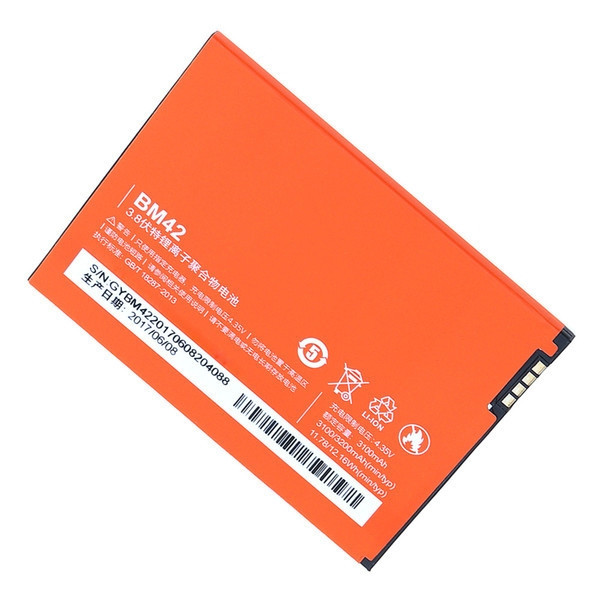 Аккумулятор для Xiaomi Redmi 4G (BM42, 3100 mah)