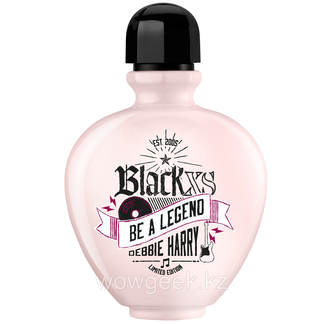 Женский парфюм Paco Rabanne Black XS Be A Legend Debbie Harry