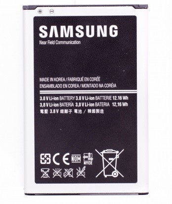 Заводской аккумулятор для Samsung Galaxy Note 3 N9000 (B800BE, 3200mAh)