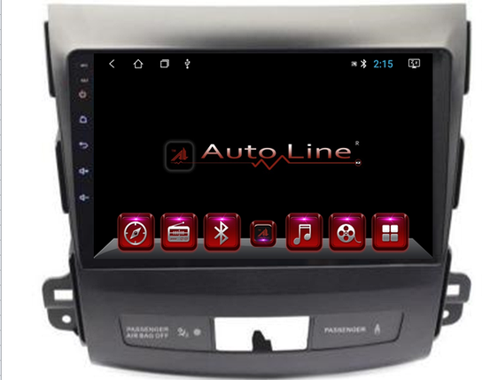 AutoLine ANDROID 8.1.0 MITSUBISHI OUTLANDER 2007-2013  HD ЭКРАН 1024-600 ПРОЦЕССОР 8 ЯДЕР (OCTA CORE), фото 2