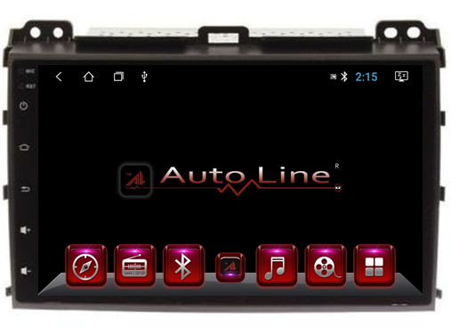 Автомагнитола AutoLine TOYOTA LC PRADO 120 2002-2009 HD ЭКРАН 1024-600 ПРОЦЕССОР 8 ЯДЕР (ULTRA OCTA), фото 2