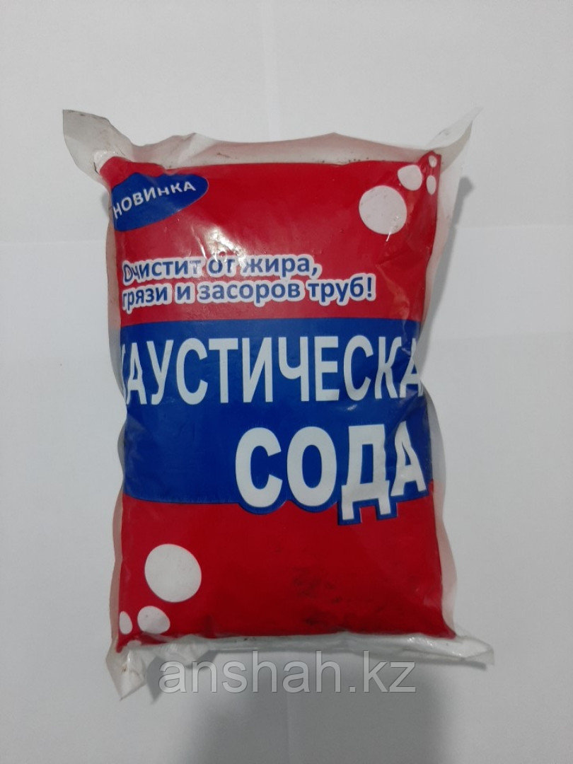 Каустическая сода 1кг/0,8кг (50 шт)