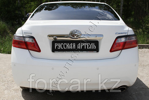 Накладки на задние фонари (Реснички) Toyota Camry V40 2009-2011, фото 2