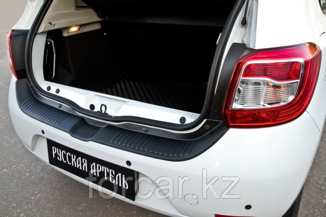 Защита заднего бампера Renault Sandero 2014-, фото 2