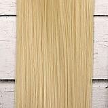 Волосы - тресс для кукол «Прямые» длина волос: 25 см, ширина:100 см, цвет № 613А, фото 3