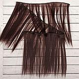 Волосы - тресс для кукол «Прямые» длина волос: 25 см, ширина:100 см, цвет № 6А, фото 2