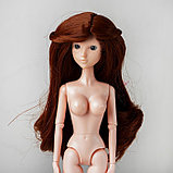 Волосы для кукол «Волнистые с хвостиком» размер маленький, цвет 30Y, фото 2