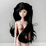 Волосы для кукол «Волнистые с хвостиком» размер маленький, цвет 2В, фото 2
