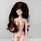 Волосы для кукол «Волнистые с хвостиком» размер маленький, цвет 9, фото 2