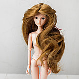 Волосы для кукол «Волнистые с хвостиком» размер маленький, цвет 24, фото 2