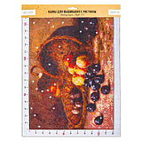Канва для вышивания с рисунком «Гирв Альфред Александрович. Персики и сливы», 28 х 37 см, фото 3