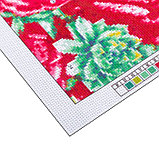 Канва для вышивания с рисунком «Цветы», 41 х 41 см, фото 2