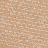 Бумага упаковочная крафт "Рукопись", белый, 0,72 х 10 м, 40 гр/м2, фото 3