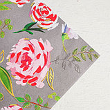 Бумага упаковочная крафтовая Flower Paradise , 50 × 70 см, фото 4