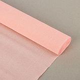 Бумага гофрированная, 948 "Бледно-розовая (камелия)", 50 см х 2,5 м, фото 2