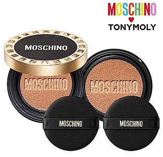 Кушон из лимитированной коллекции Moschino & Tony Moly Chic Skin Cushion SPF 50+ PA+++ (Тон 02 Chic Beige), фото 2