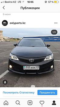 Передние тюнинг фары для Camry 50 USA/UAE LEXUS STYLE