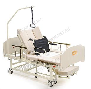 MET INTEGRA Медицинская кровать для дома с функцией переворота и интегрированным креслом-каталкой