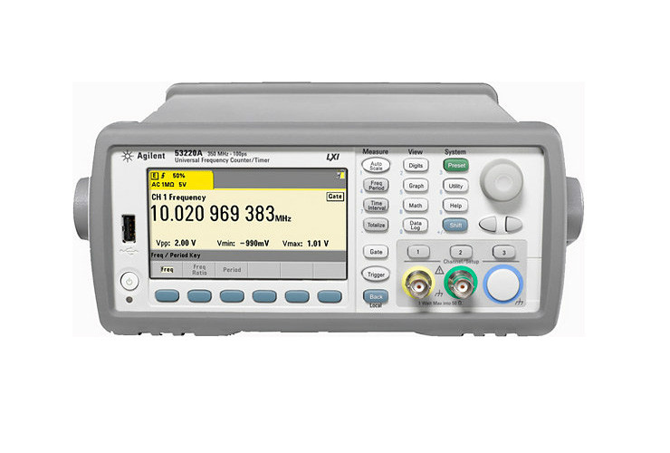 53220A – Универсальный частотомер/таймер, 350 МГц, 12 разрядов/с, 100 пс, фото 1
