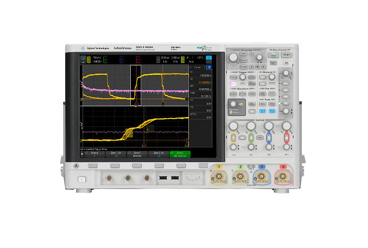 MSOX4034A - Осциллограф, 350 МГц, 4 канала+ 16 цифровых канало