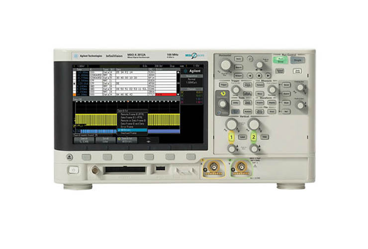 MSOX3102A - Осциллограф: 1 ГГц, 2 аналоговых + 16 цифровых каналов
